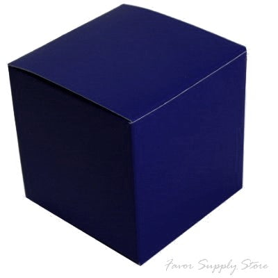 Tuck Top Gift Box - 3x3x3" / 10 Boxes / ROYAL BLUE