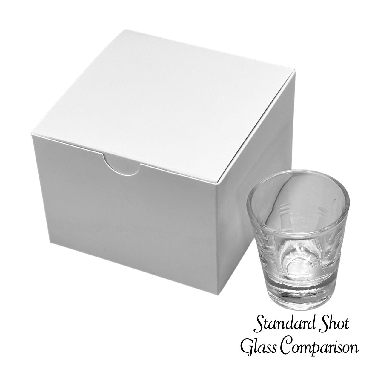 White Tuck Top Gift Box - 4x4x3" / 10 Boxes