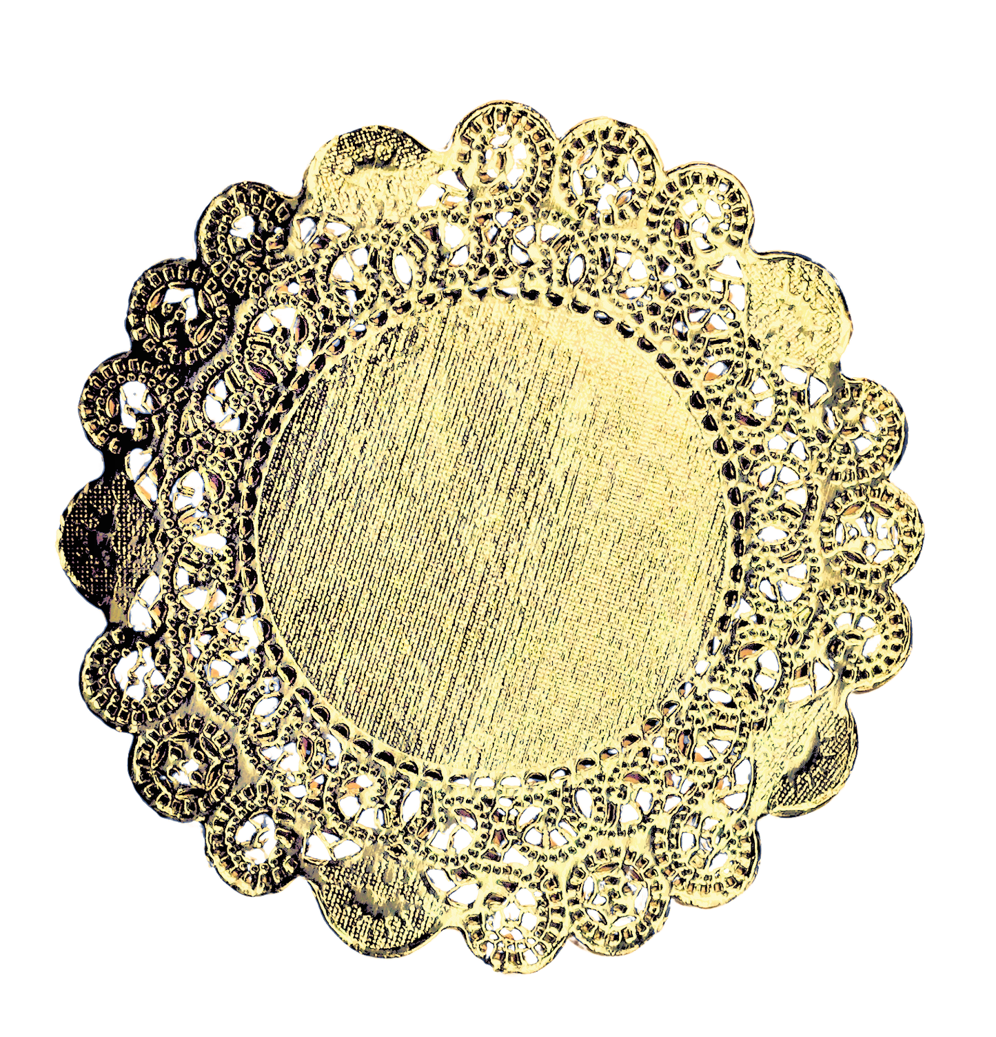 Paper Doilies - Gold Foil 5" / 25 pcs