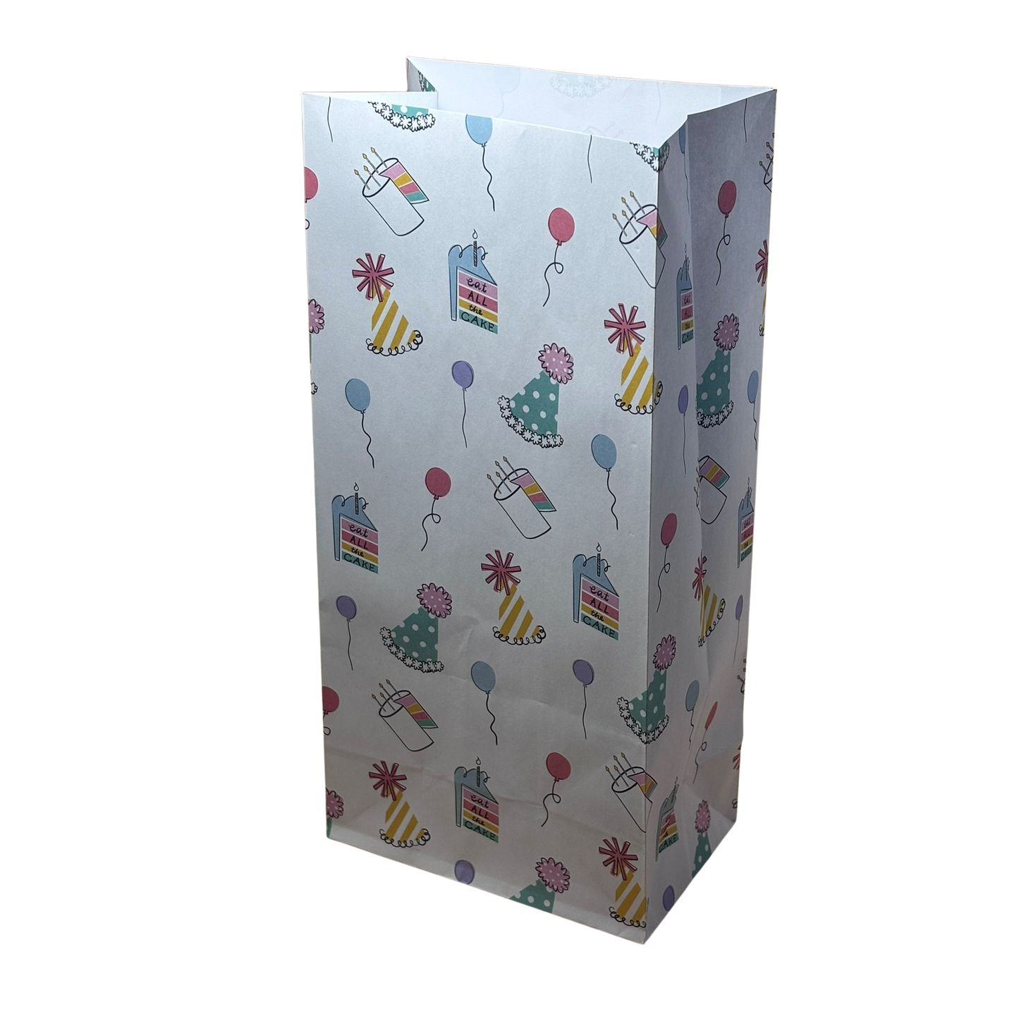 Paper Gift Lunch Bag - Party Theme