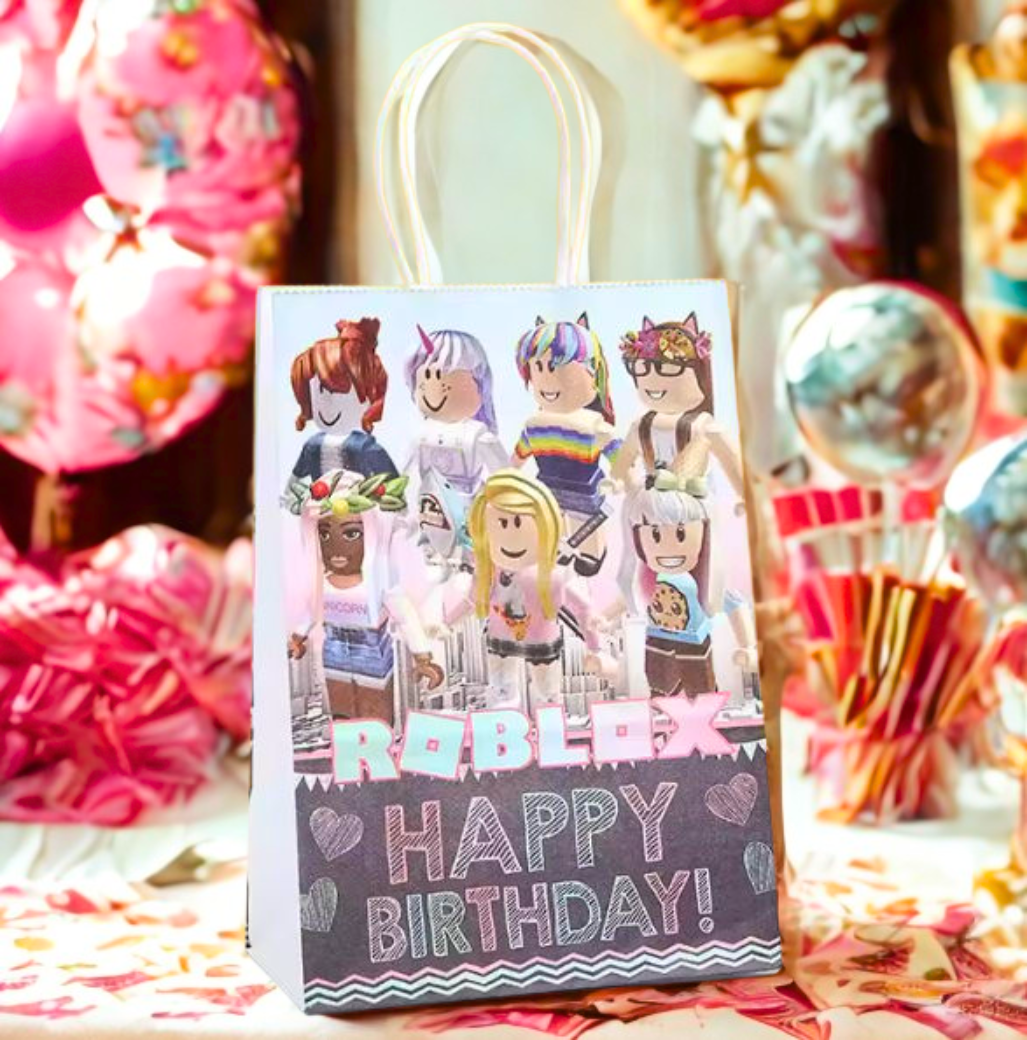 Paper Gift Bag w/Handles - Roblox / 10 bags