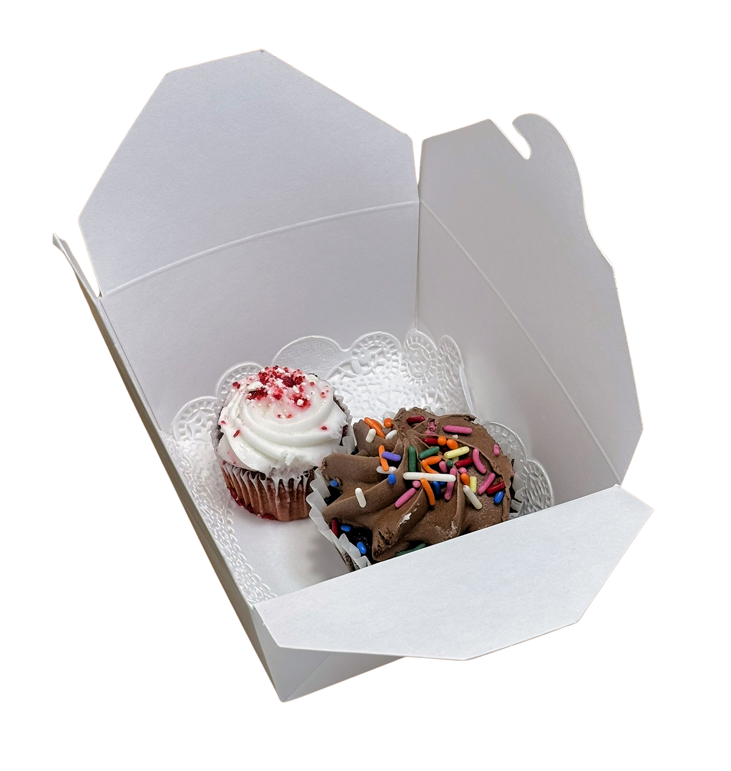 Takeout Food Box - 5 x 4 x 2" / 10 Boxes