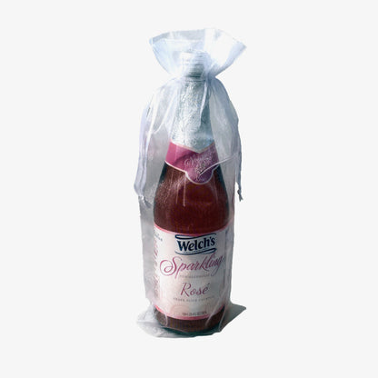 Organza Pouches Wine Bottle Gift Bags 6 x 15" - 6 Bags