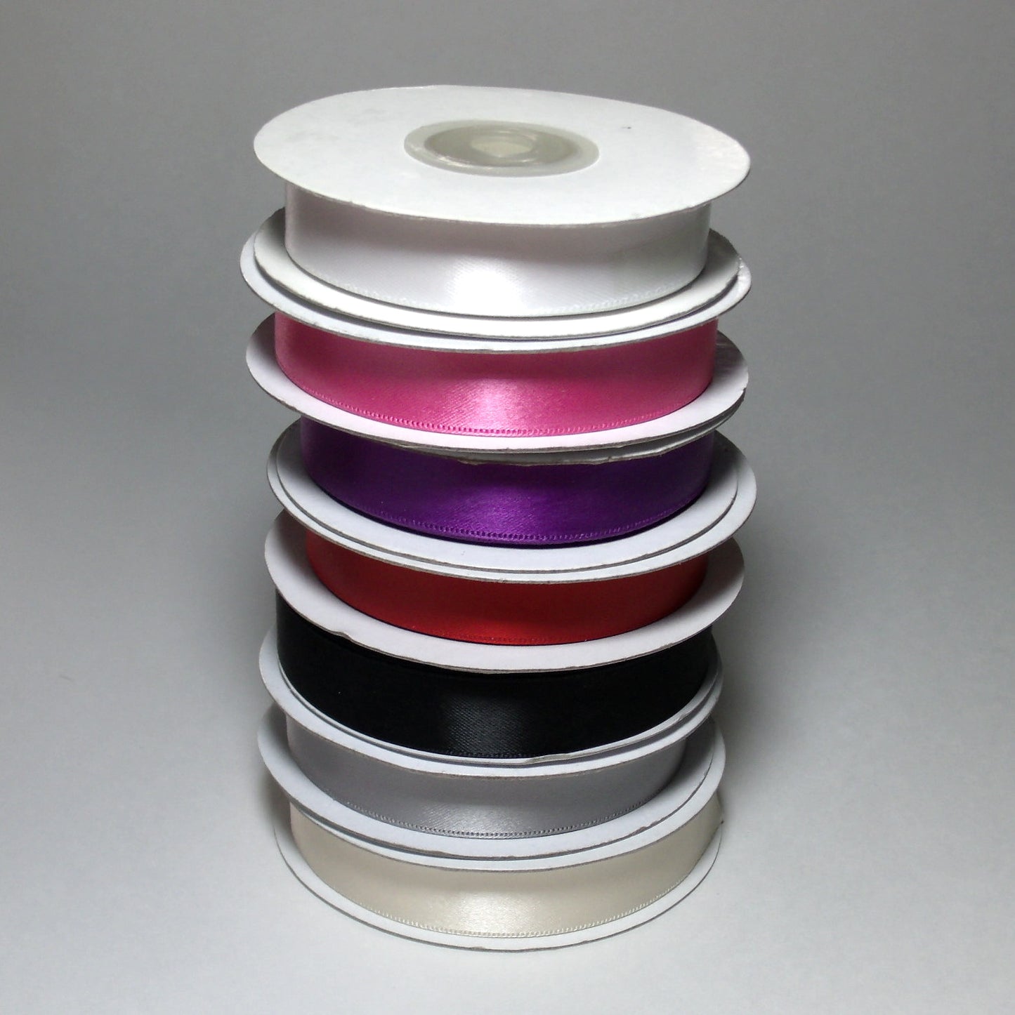 Polyester Single Face Satin Ribbon / 7/8" x 25 yards