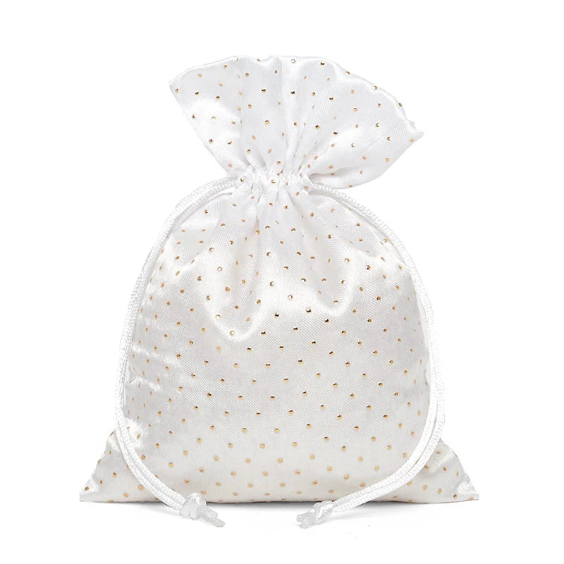 White Satin Bags 5 x 7" / 10 Bags