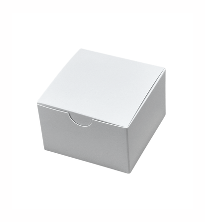 White Tuck Top Gift Box - 3x3x2" / 10 Boxes