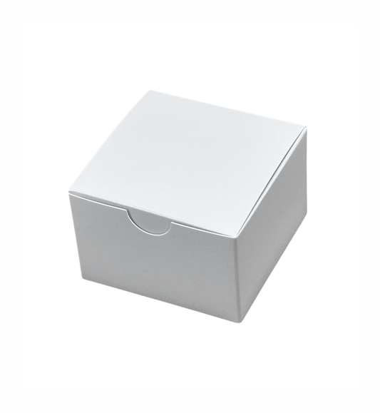 White Tuck Top Gift Box - 3x3x2" / 10 Boxes