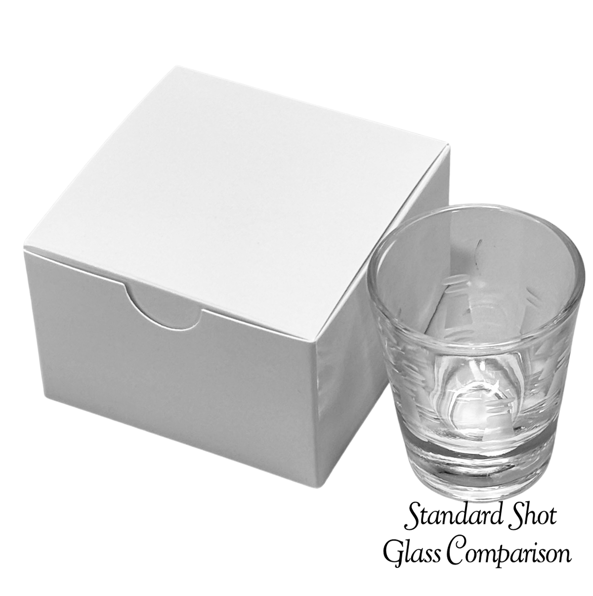 White Tuck Top Gift Box - 3x3x2" / 10 Boxes