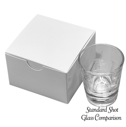 White Tuck Top Gift Box - 3x3x2" / 10 Boxes