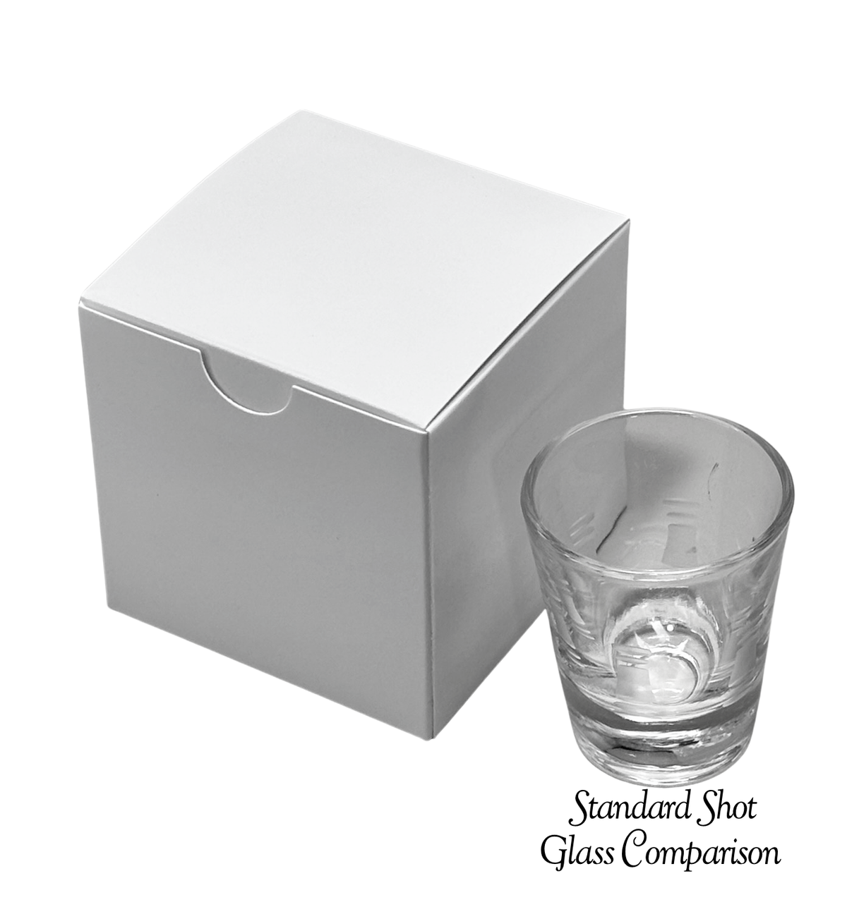 White Tuck Top Gift Box - 3x3x3" / 10 Boxes