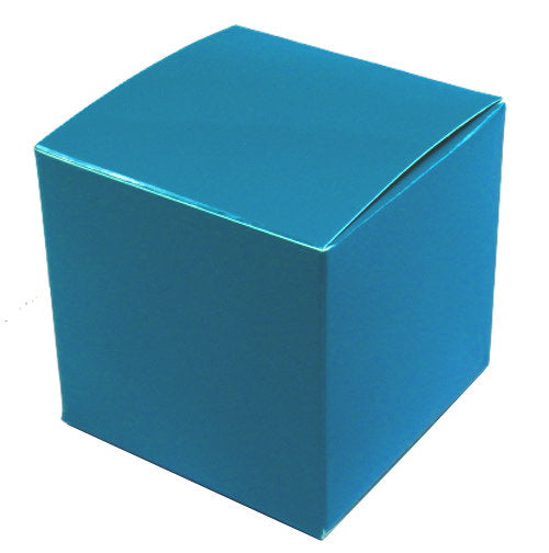 Tuck Top Gift Box - 3x3x3" / 10 Boxes / TURQUOISE