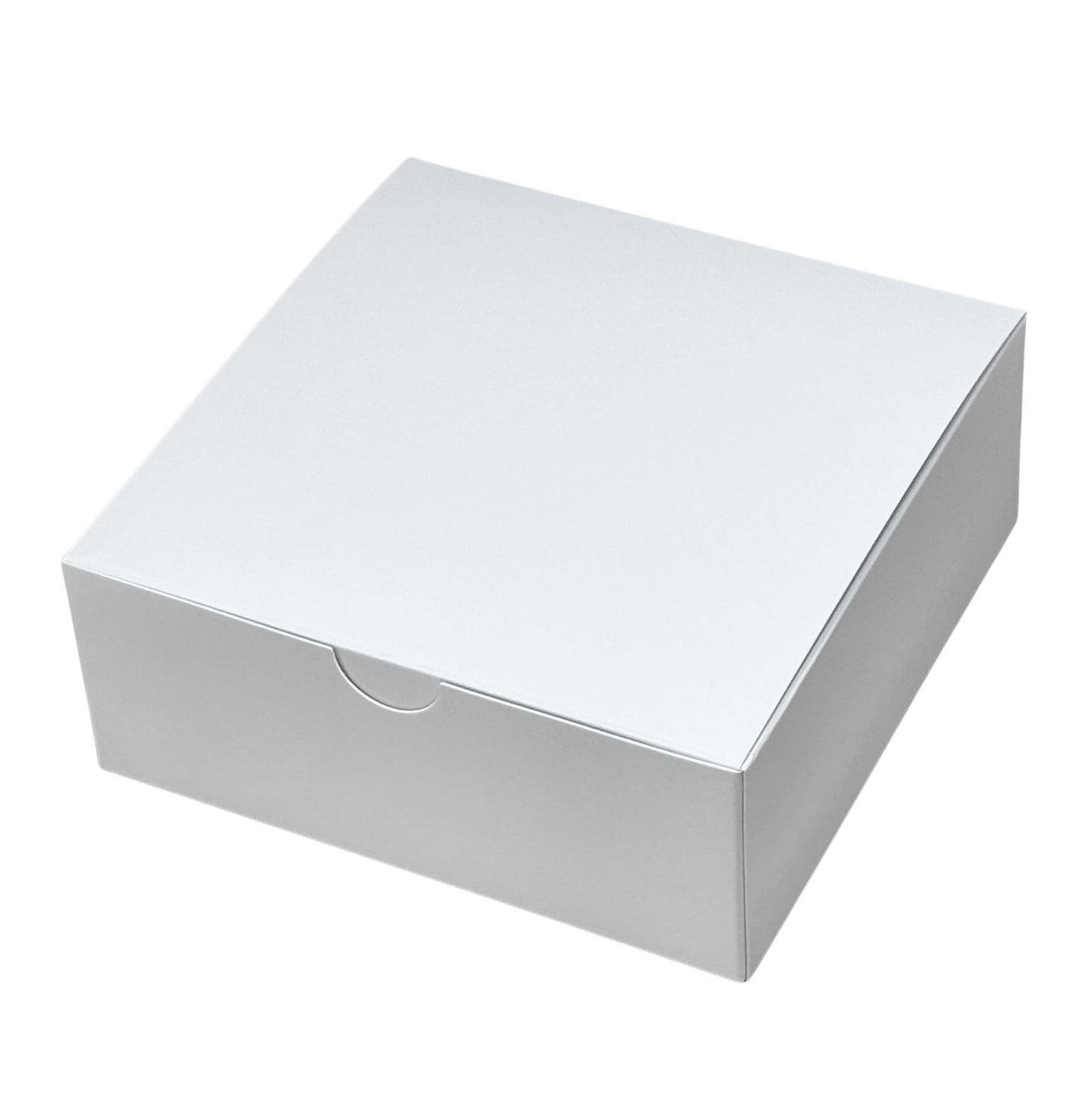 White Tuck Top Gift Box - 5x5x2" / 10 Boxes