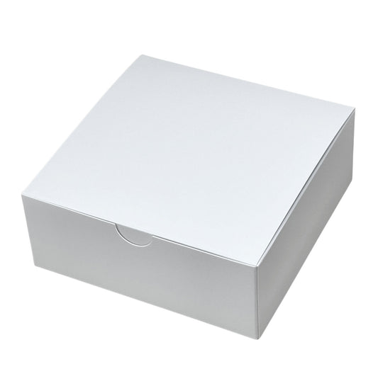 White Tuck Top Gift Box - 5x5x2" / 10 Boxes