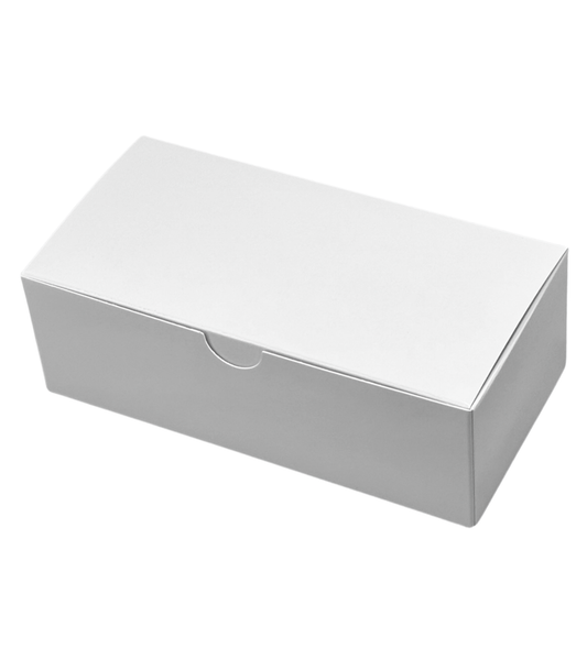 White Tuck Top Gift Box - 6x3x2" / 10 Boxes
