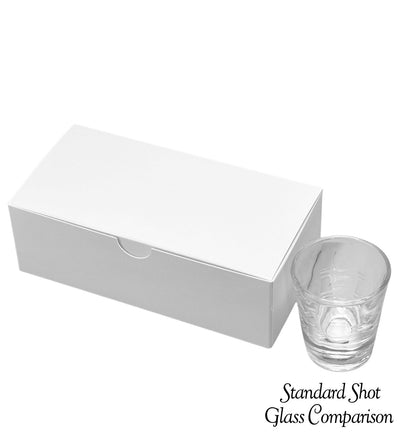 White Tuck Top Gift Box - 6x3x2" / 10 Boxes