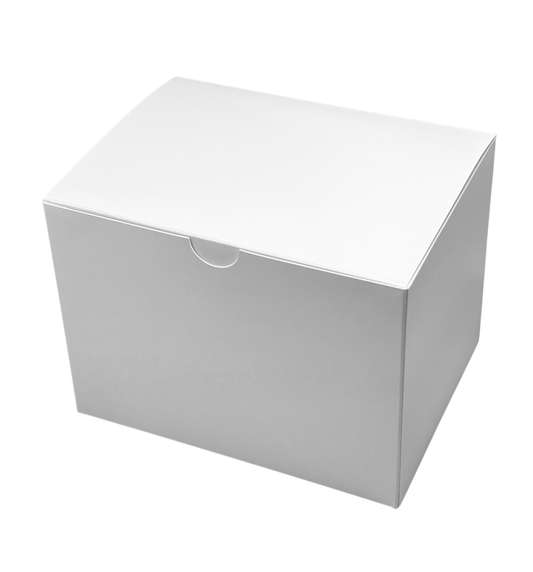 White Tuck Top Gift Box - 6x4.5x4.5" / 10 Boxes