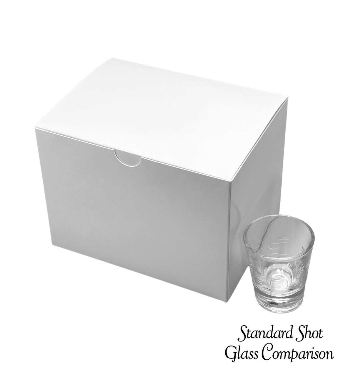 White Tuck Top Gift Box - 6x4.5x4.5" / 10 Boxes
