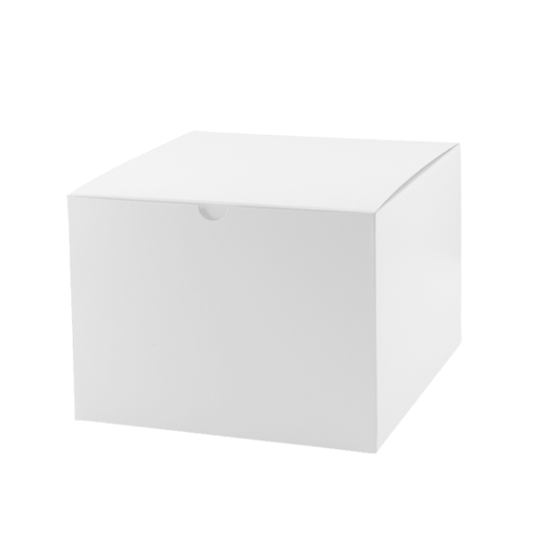 White Tuck Top Gift Box - 8x8x6" / 5 Boxes