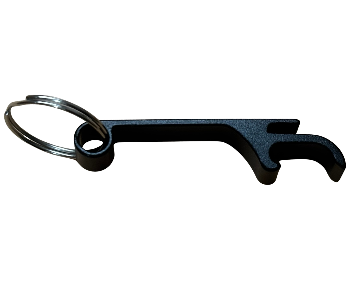 Engraved Alumimum Bottle Opener with Keychain - 10 Pieces