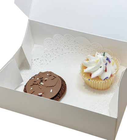 Bakery Box - Popup Style 8x6x2" / 10 Boxes