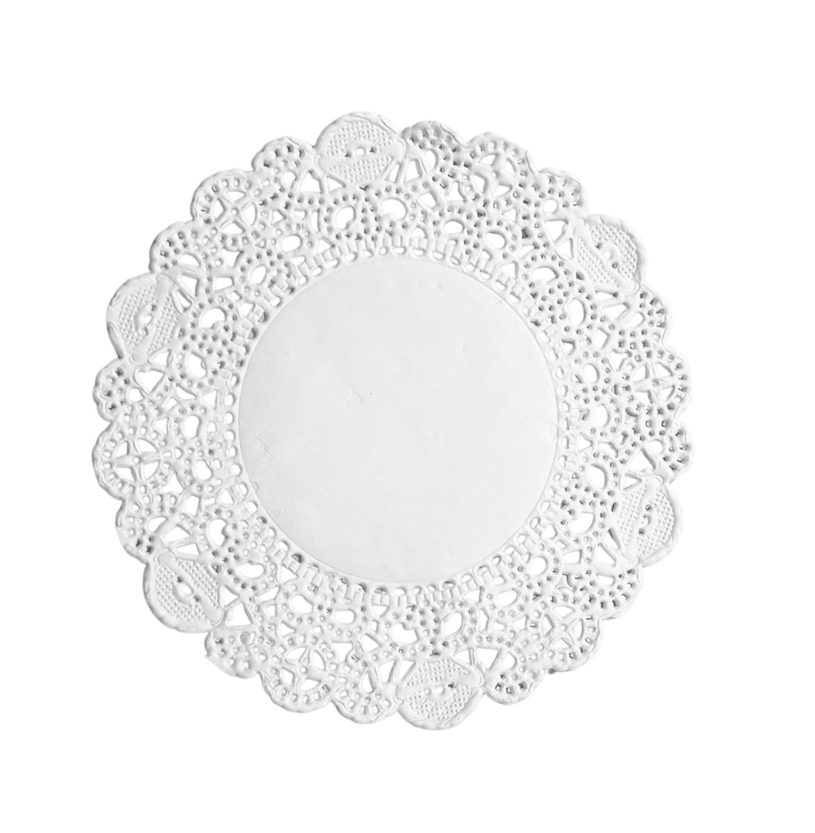 Paper Doilies - White 4" / 25 pcs