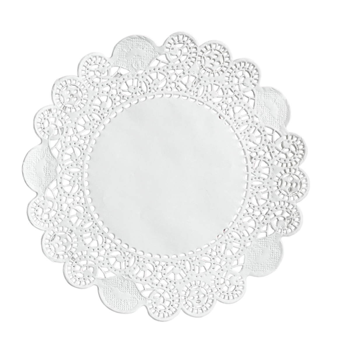 Paper Doilies - White 8" / 25 pcs