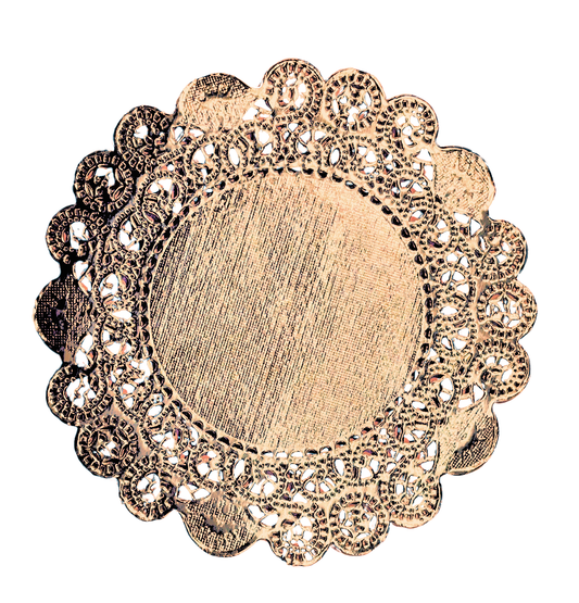 Paper Doilies - Gold Foil 5" / 25 pcs