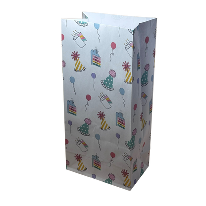 Paper Gift Lunch Bag - Party Theme