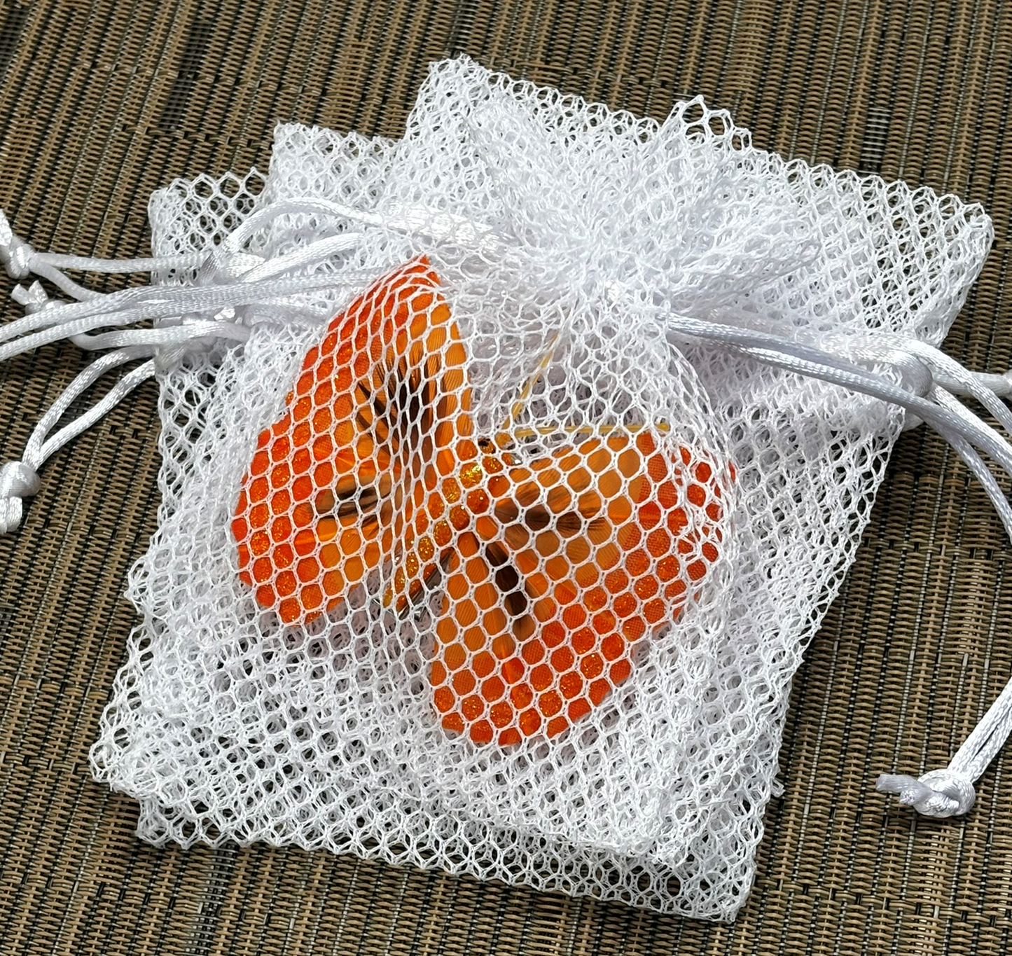 White Net Mesh Bag 4x5" / 10 Bags