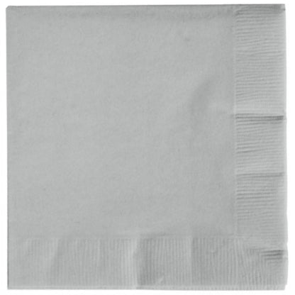 Personalized Beverage Napkin - Corner Names / 50 Napkins