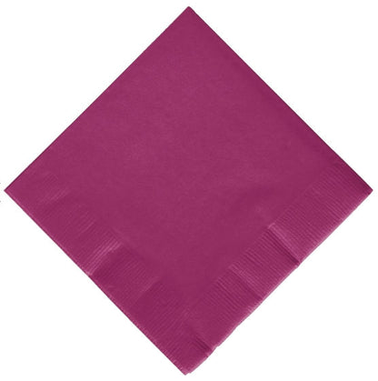 Personalized Beverage Napkin - Image with 2 Lines  / 50 Napkins