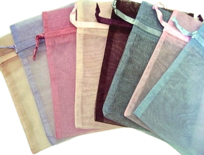 Organza Pouches 3 x 4" / Pack of 12