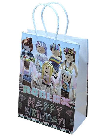 Paper Gift Bag w/Handles - Roblox