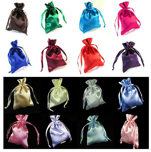 Satin Bags - 4 x 6" / 5 bags