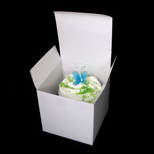 White Tuck Top Gift Box - 3x3x3" / 10 Boxes